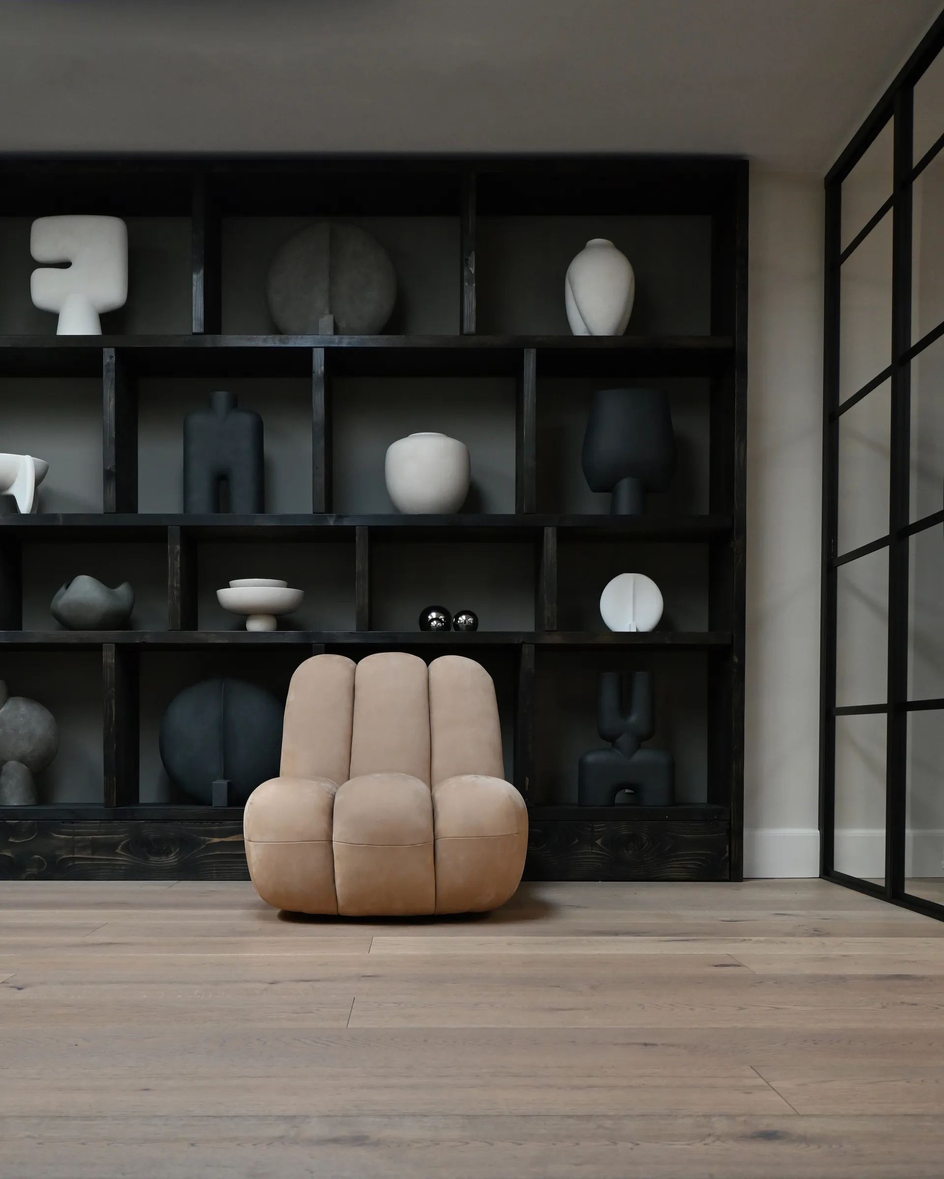 Toe lounge 椅子, Nubuck 101 Copenhagen