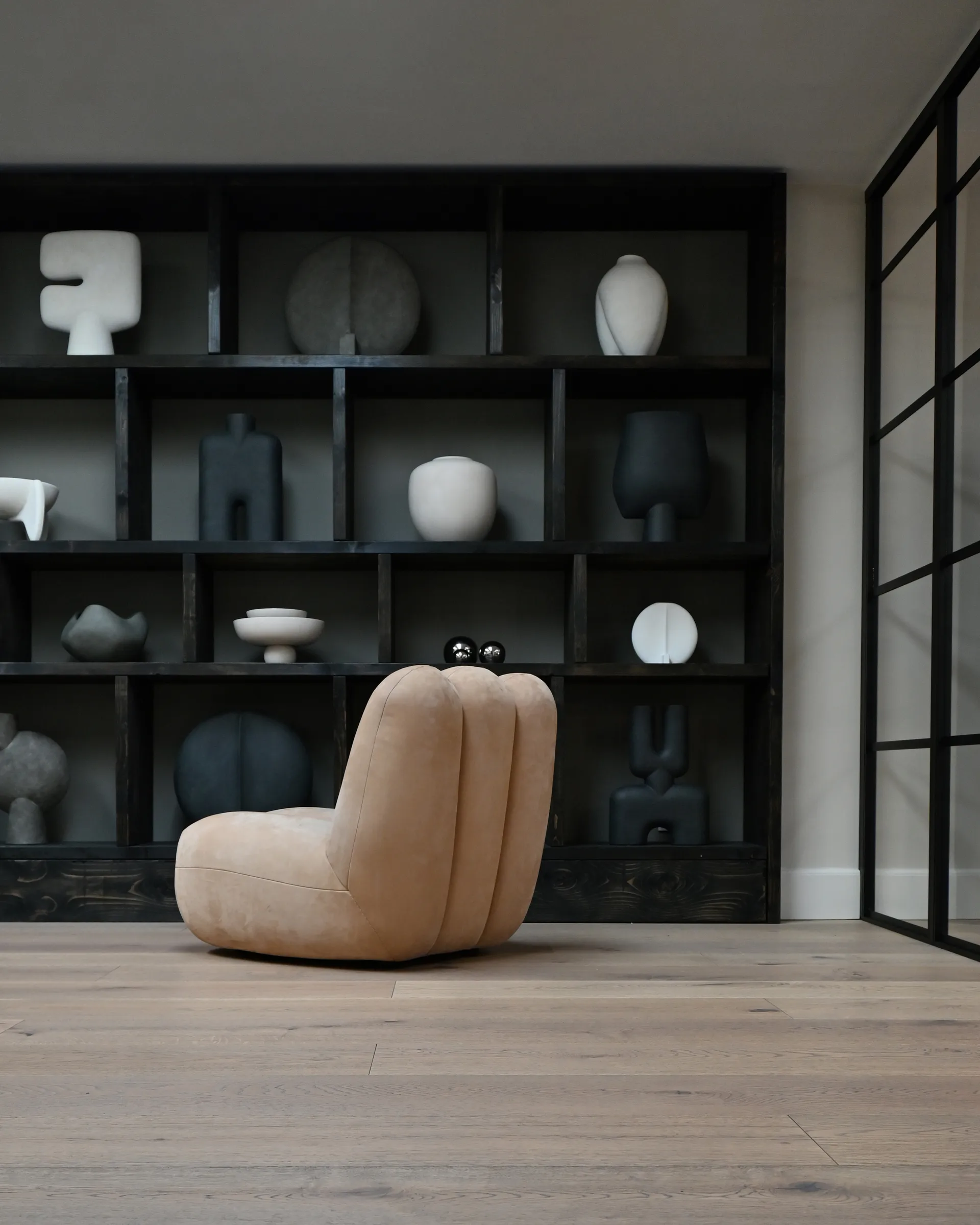 Toe lounge 椅子, Nubuck 101 Copenhagen