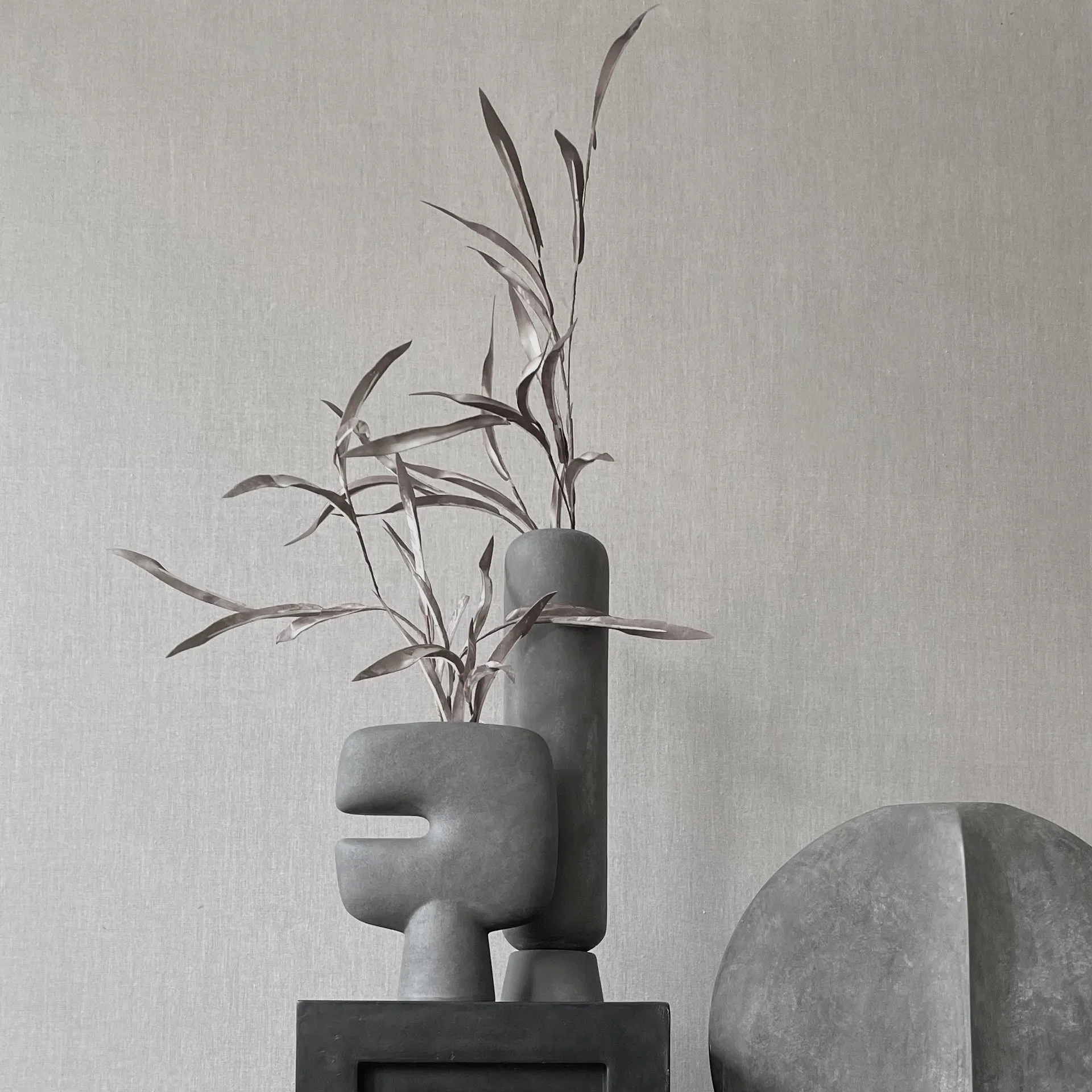 Tribal 迷你花瓶, 深灰色 101 Copenhagen