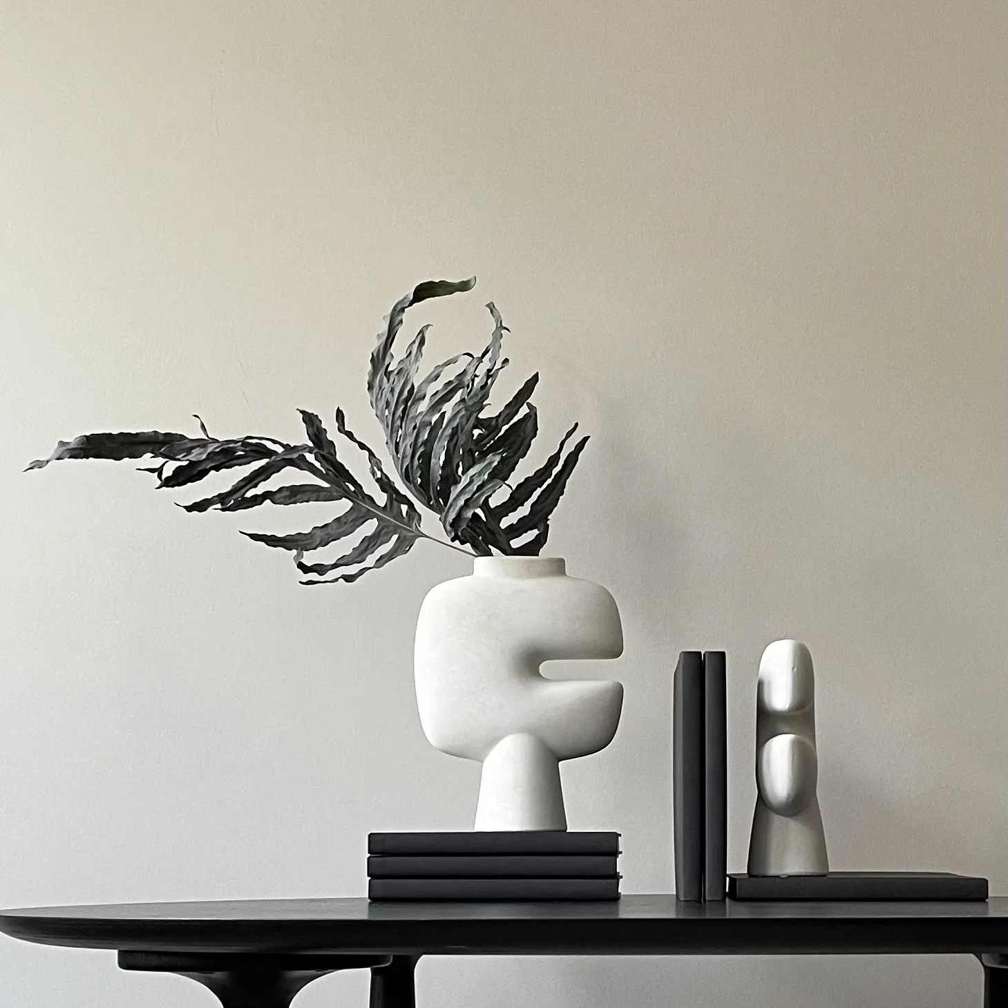 Tribal 中号花瓶, 米白色 101 Copenhagen