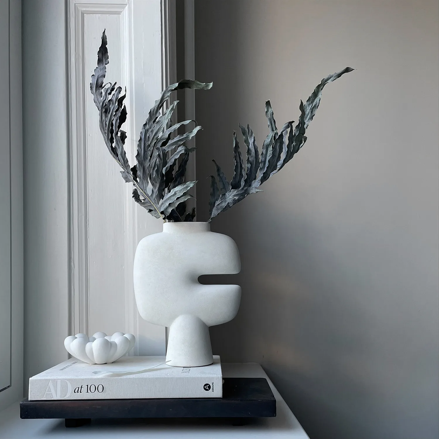 Tribal 中号花瓶, 米白色 101 Copenhagen
