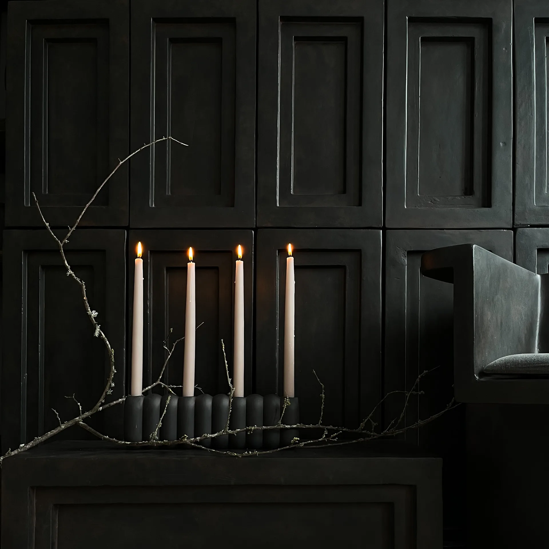 Tube 烛台 Coffee, 11x35 cm 101 Copenhagen