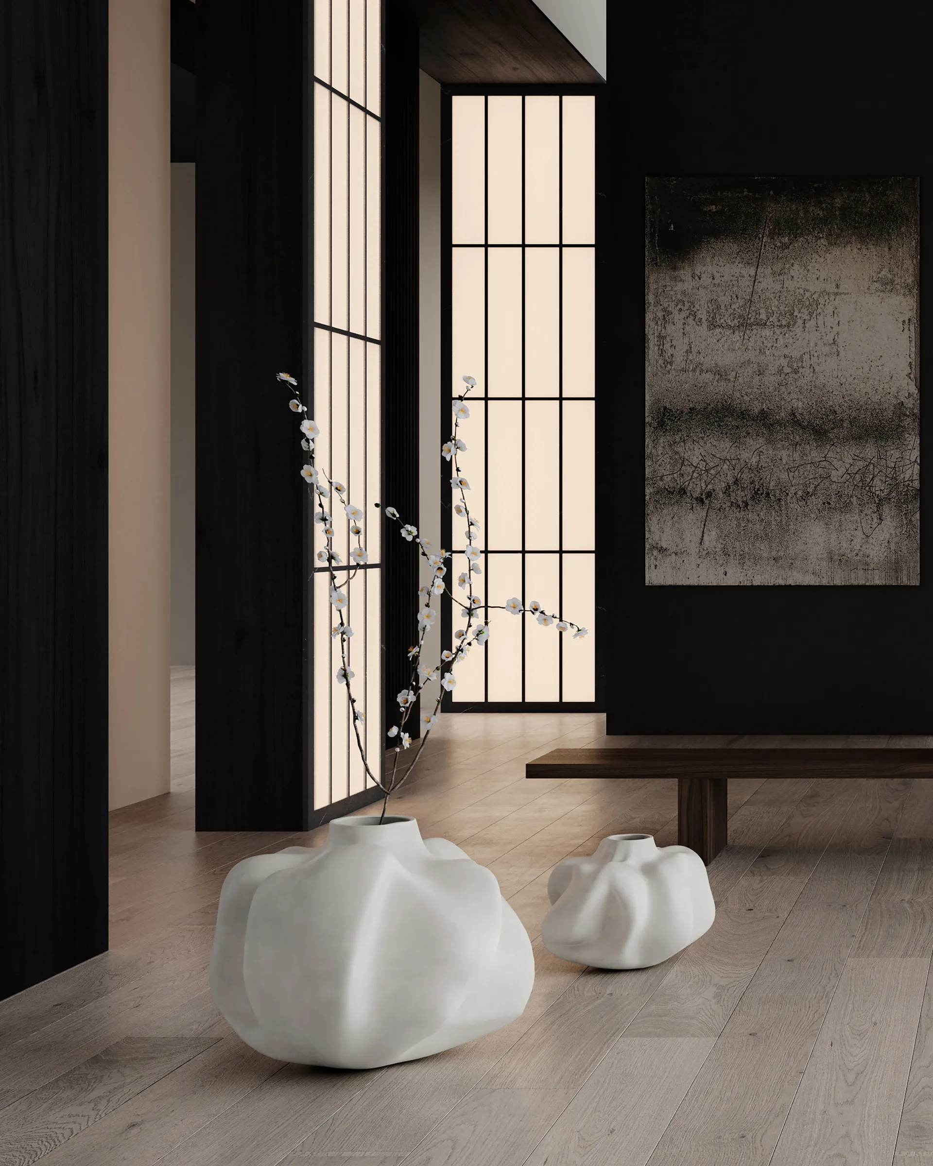 Wabi Medio花瓶29cm, 桦木色 101 Copenhagen