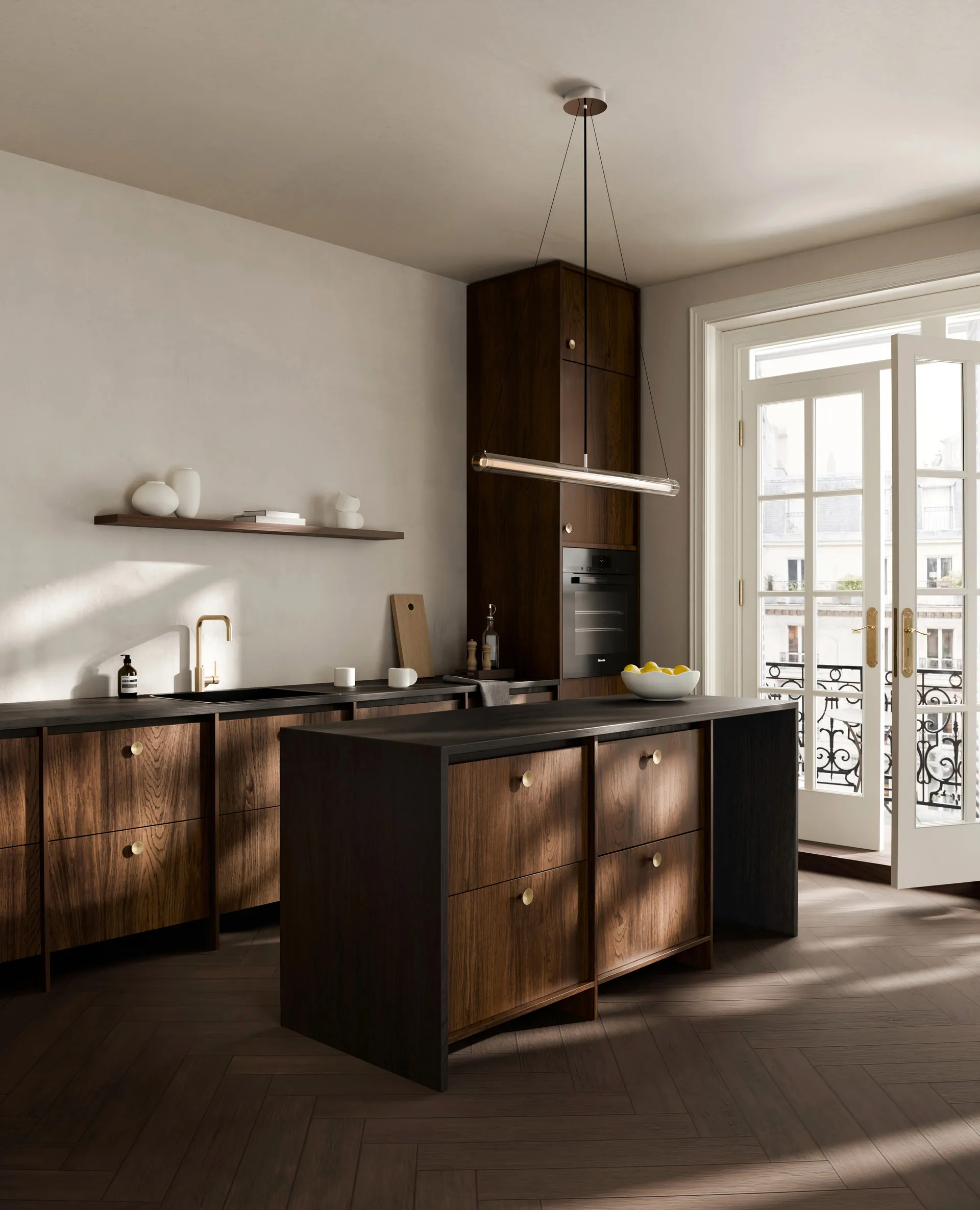 框架 吊灯, 镀铬色 101 Copenhagen