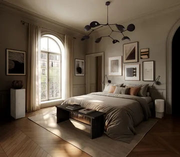 蛇形壁灯 - 焦黑色 - 101 Copenhagen