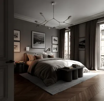 变色龙壁灯 - 铬色 - 101 Copenhagen