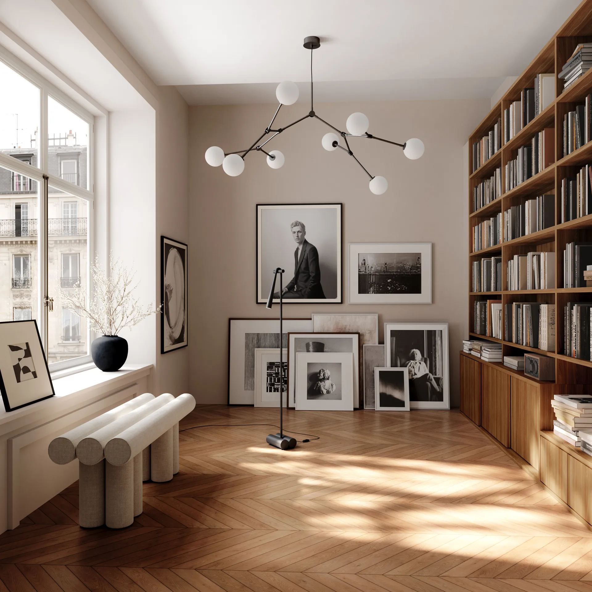 蛇形落地灯, 焦黑色 101 Copenhagen