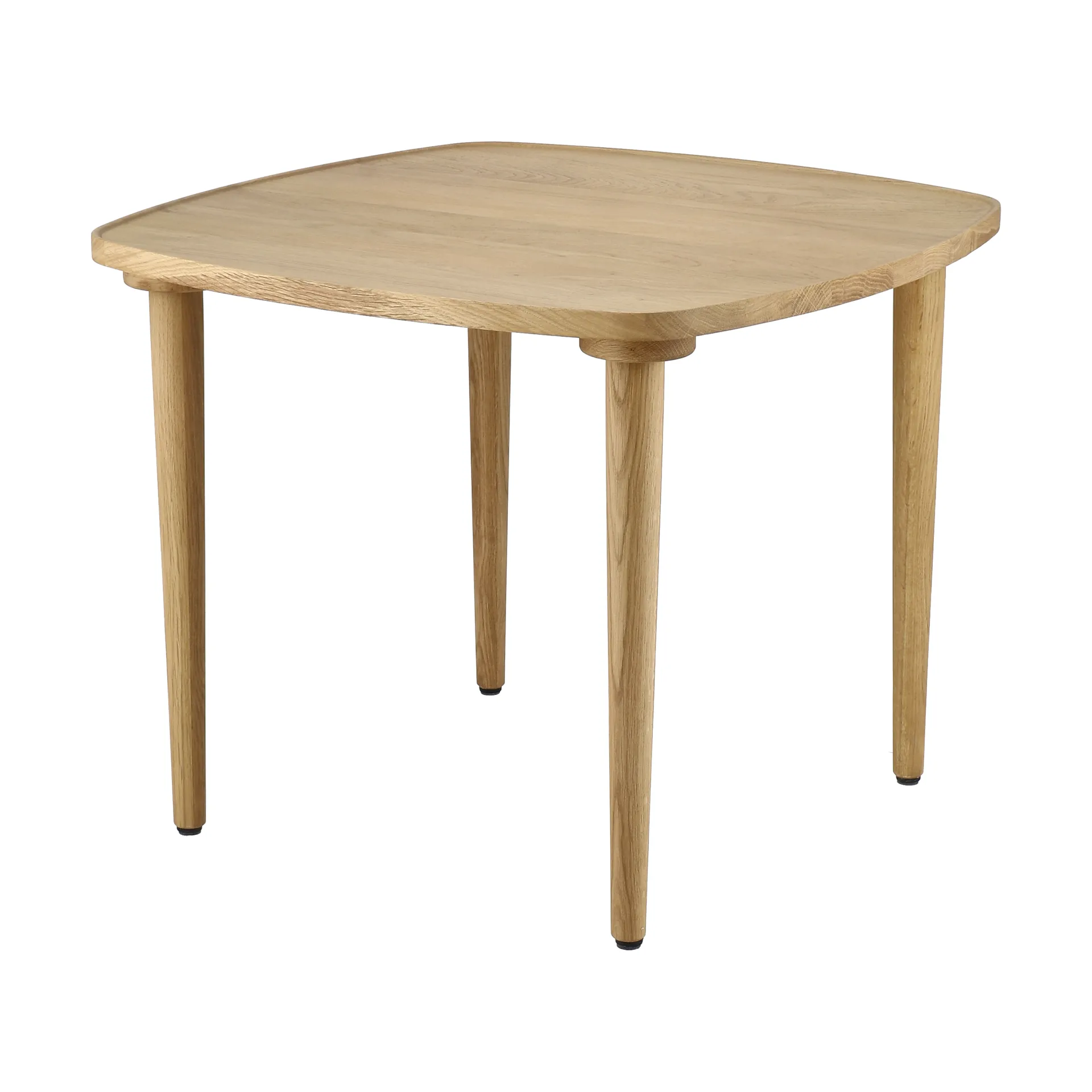 纽海姆茶几 59x59x47 厘米, Natural lacquered oak 1898