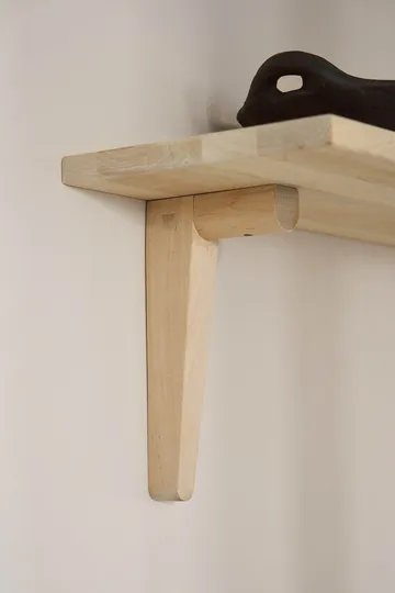 Bäckebo北欧风格玄关置物架搁板 - 桦木色_80x30x20cm - 1898