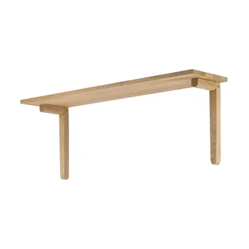 Bäckebo北欧风格玄关置物架搁板 - 橡木色_80x30x20cm - 1898