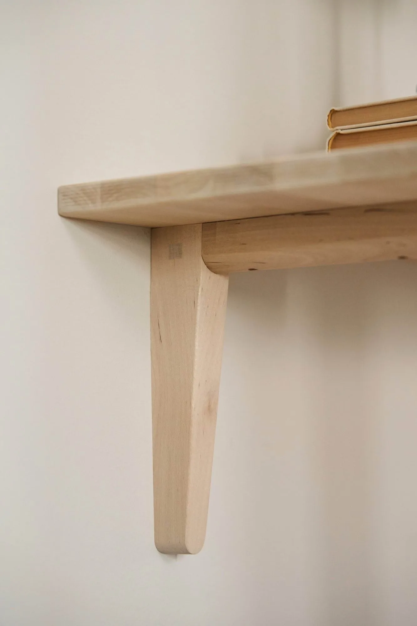 Bäckebo北欧风格玄关置物架搁板, 桦木色_80x30x30cm 1898
