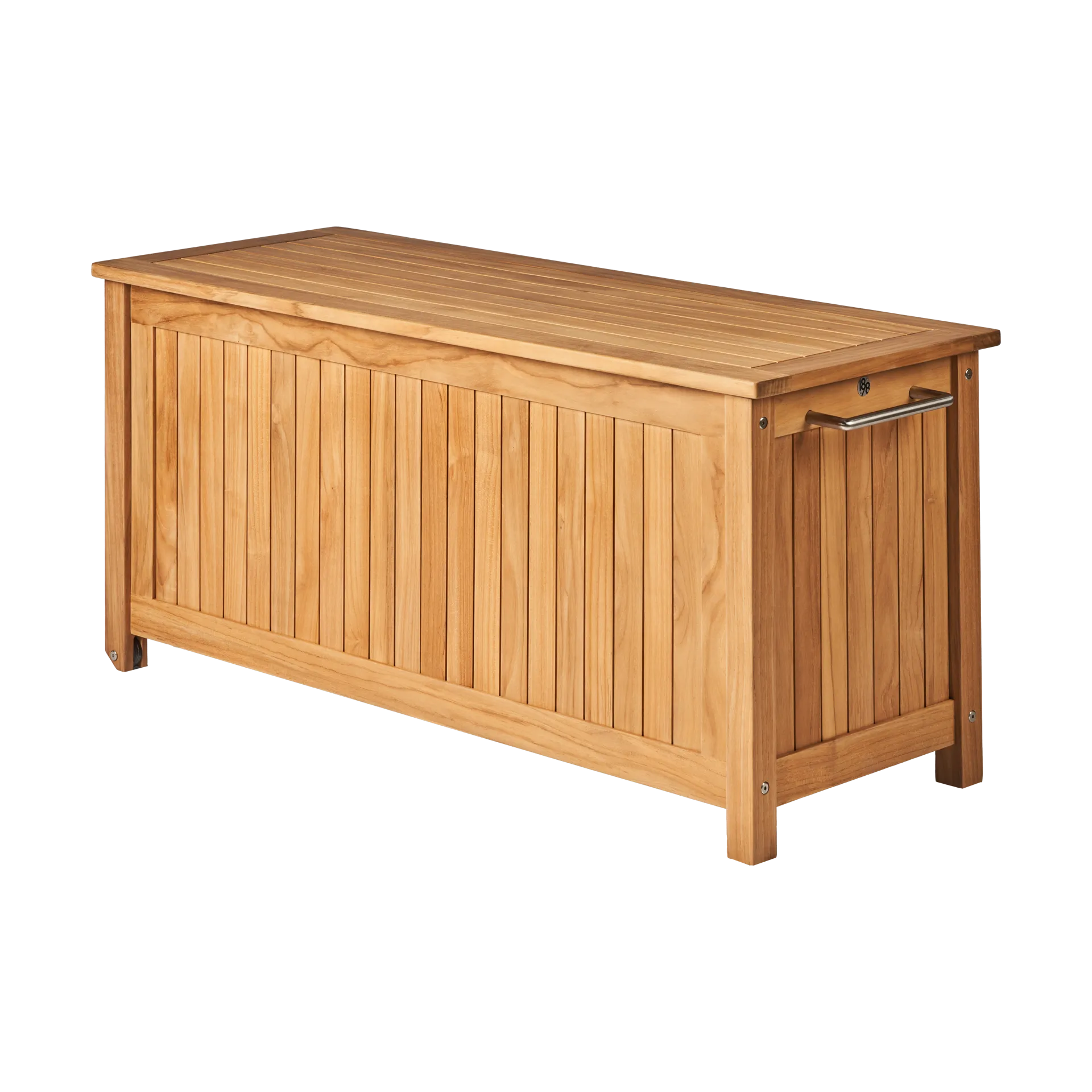 Bjärknäs 靠枕|靠垫 box with wheels S 130x50x60 cm, Teak 1898