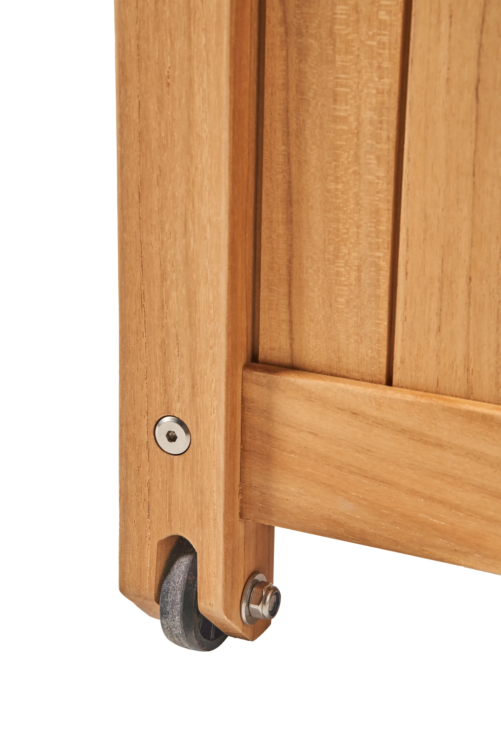 Bjärknäs 靠枕|靠垫 box with wheels S 130x50x60 cm, Teak 1898