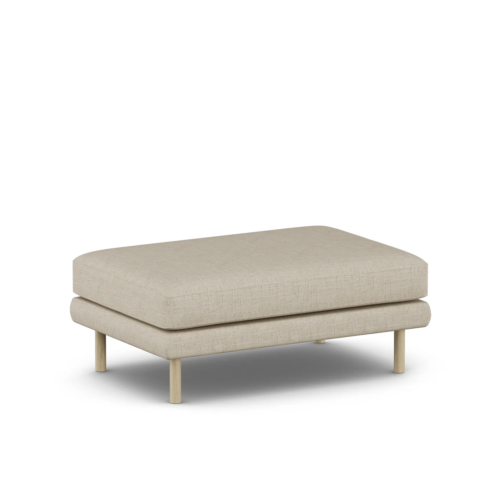 Bredhult 脚凳, Bern 米色 0341-白色-oiled 自然木色 1898