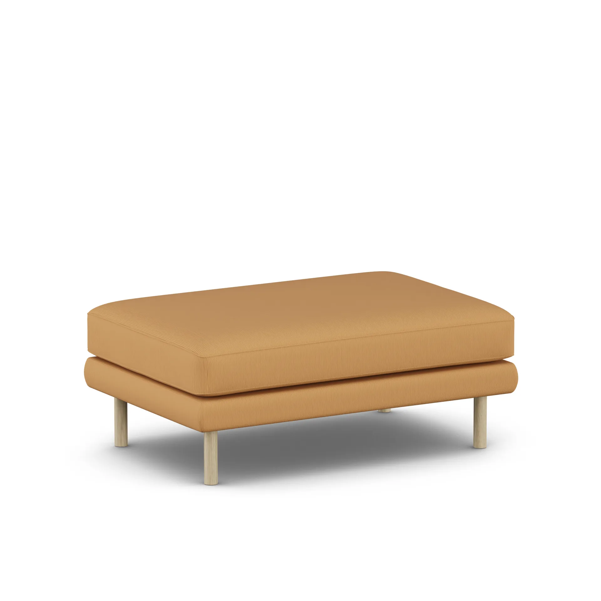 Bredhult 脚凳, Jump Honey 1959-白色-oiled 自然木色 1898