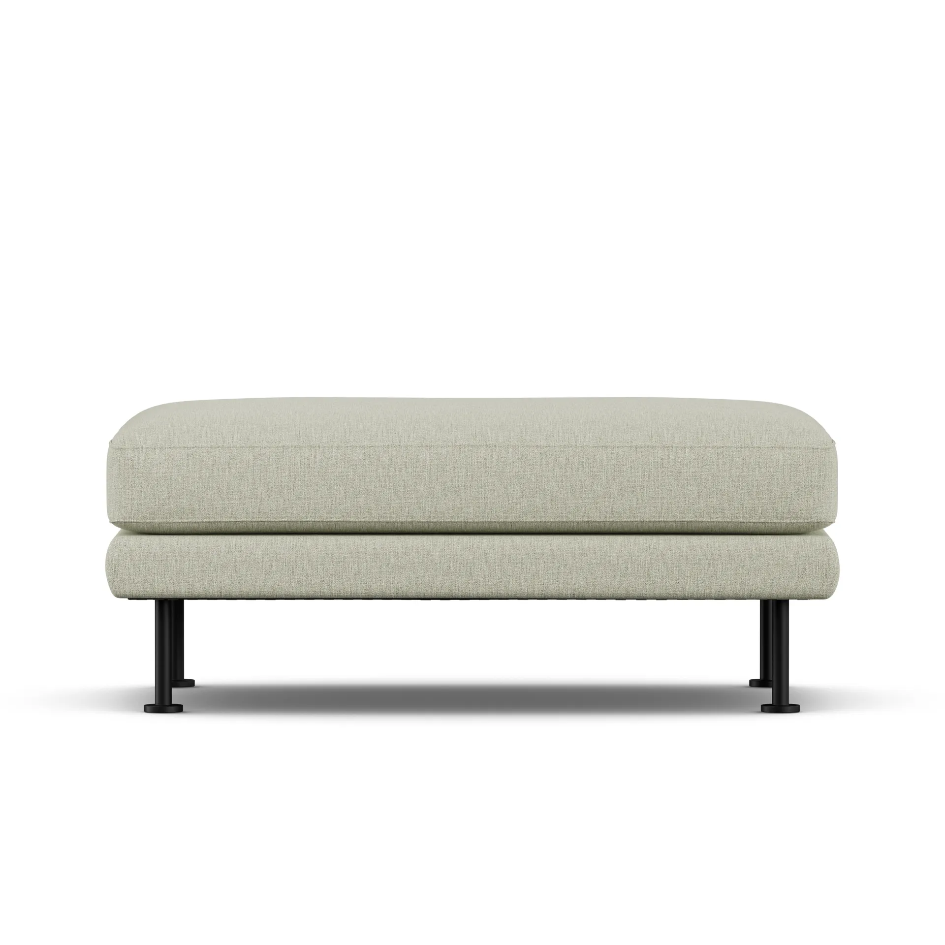 Bredhult 脚凳, Luiza 米色 3981-黑色 steel 1898