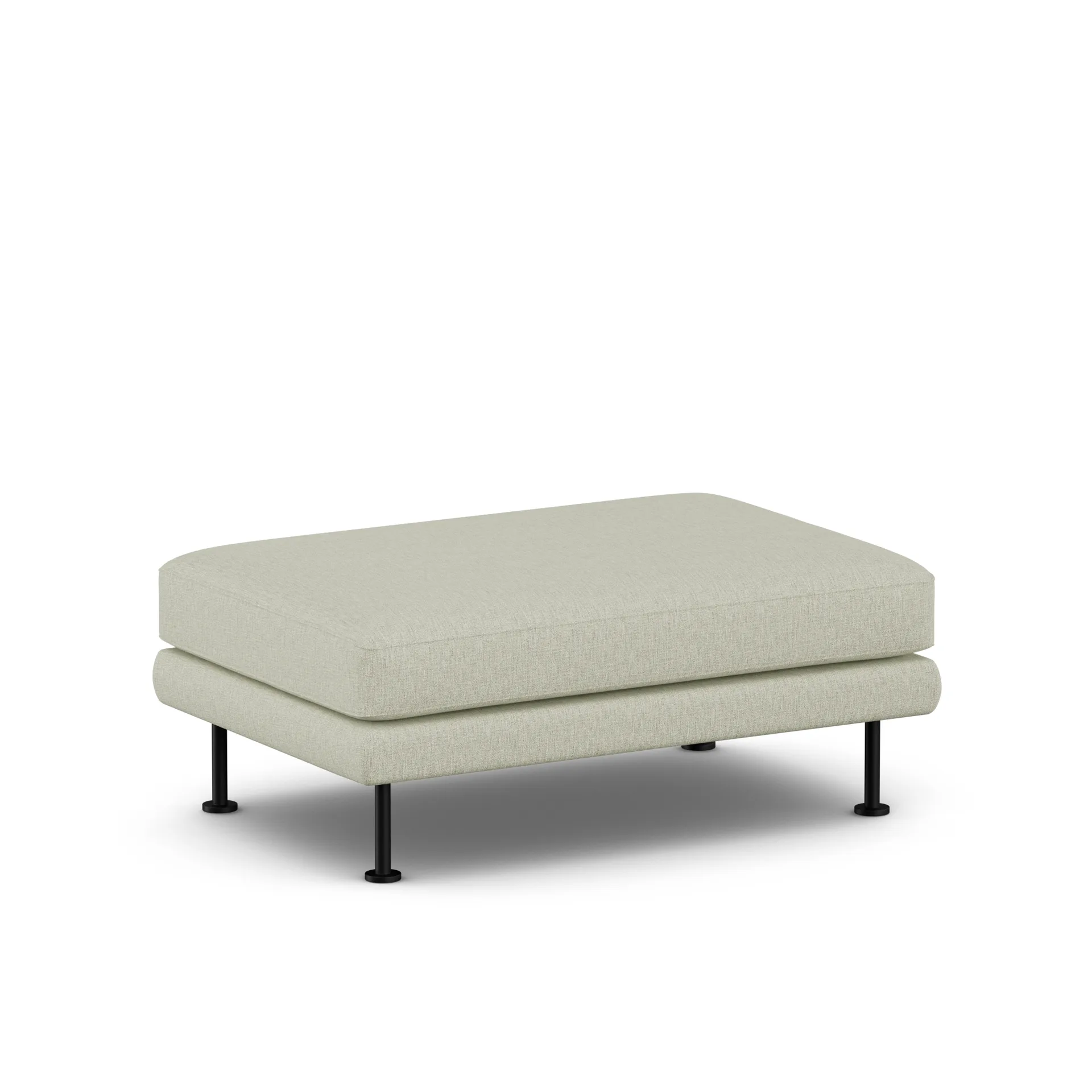 Bredhult 脚凳, Luiza 米色 3981-黑色 steel 1898