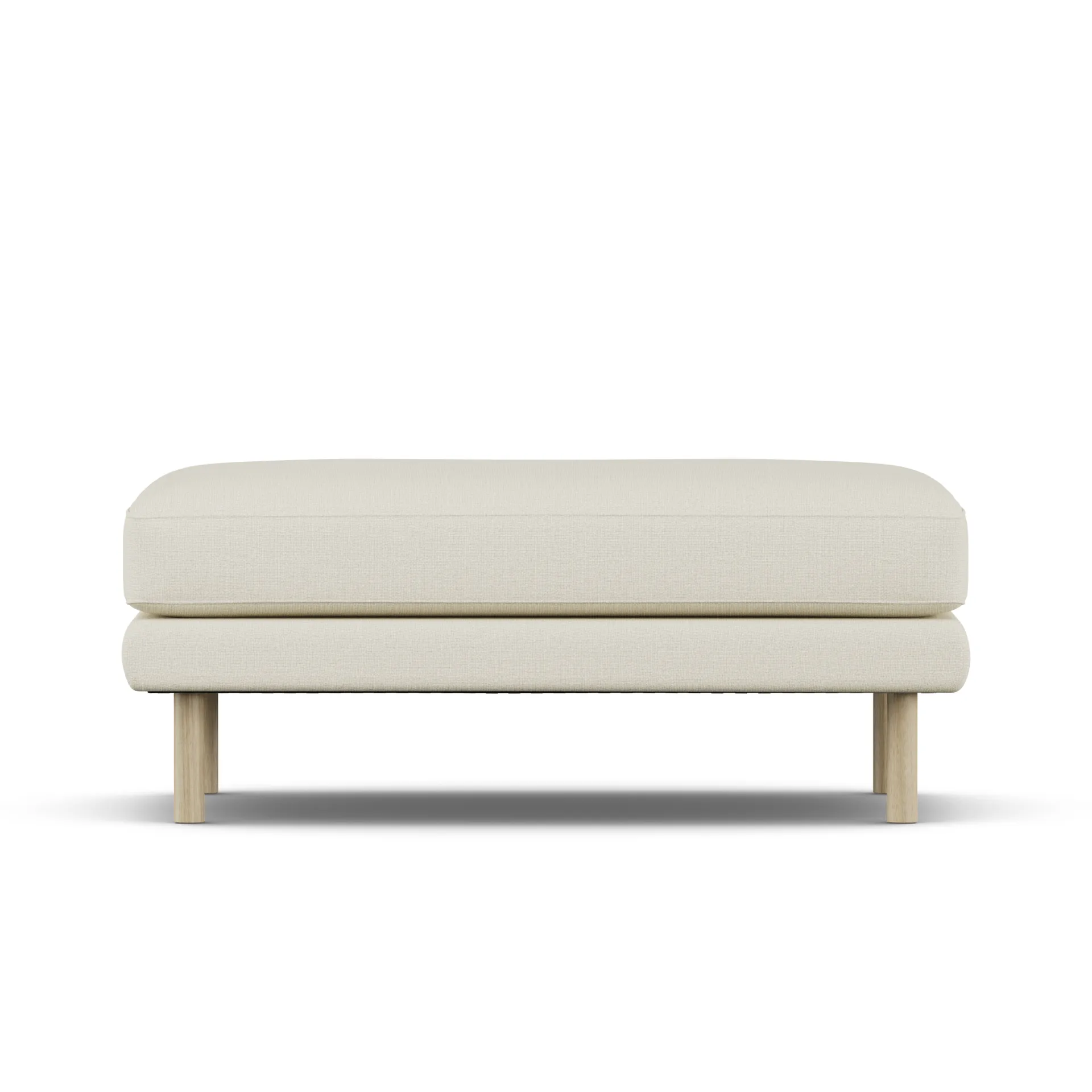 Bredhult 脚凳, Oslo Nature 1540-白色-oiled 自然木色 1898