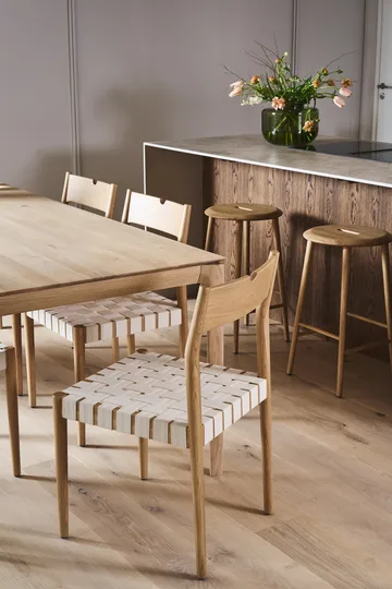 Ekeryd dining 椅子 - Webbing-laquered 自然木色 - 1898