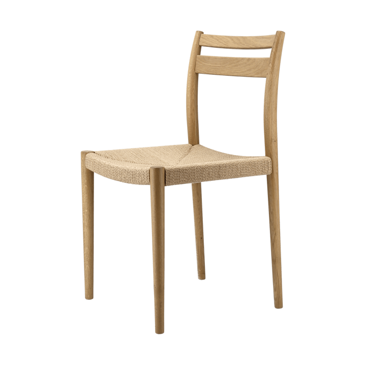 Fridhem dining 椅子, Papercord-laquered 自然木色 1898
