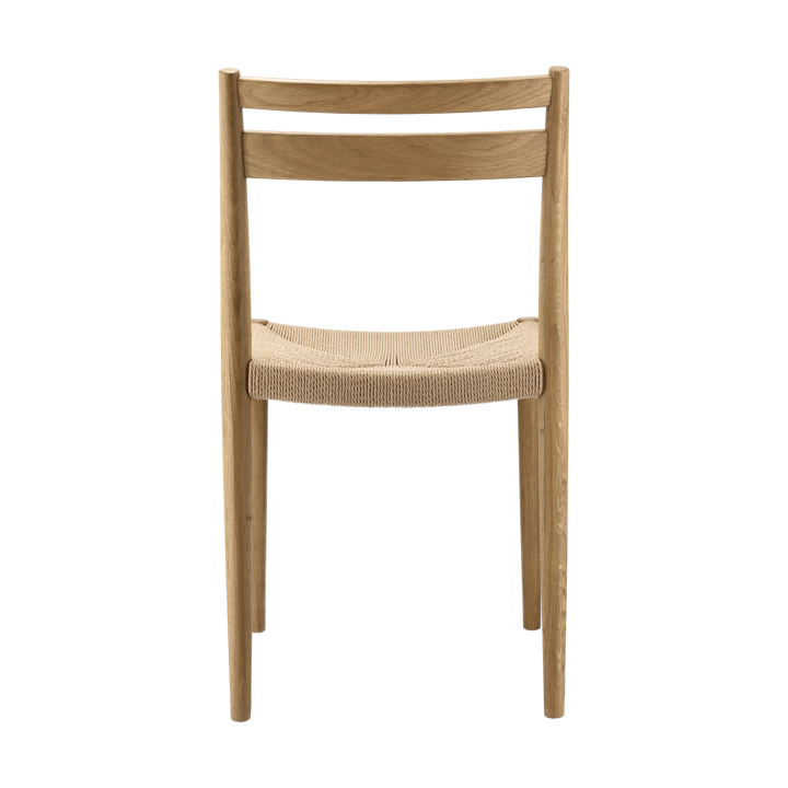 Fridhem dining 椅子, Papercord-laquered 自然木色 1898