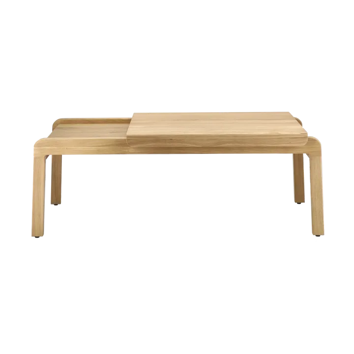 Knutskog 咖啡桌 115x52x41cm - 天然涂漆橡木 - 1898
