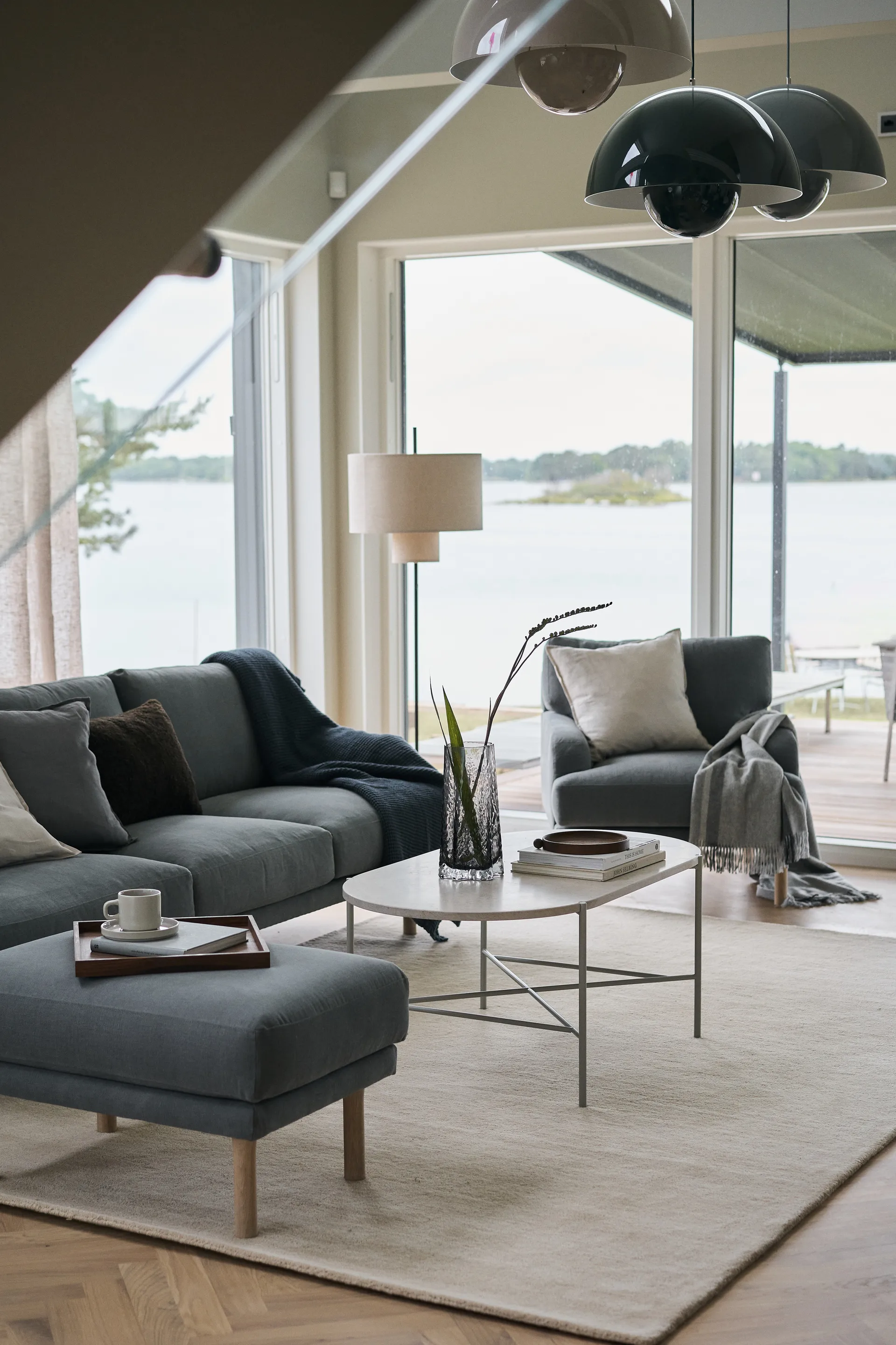 Lidnäs 扶手椅, Caleido grey 1240 1898