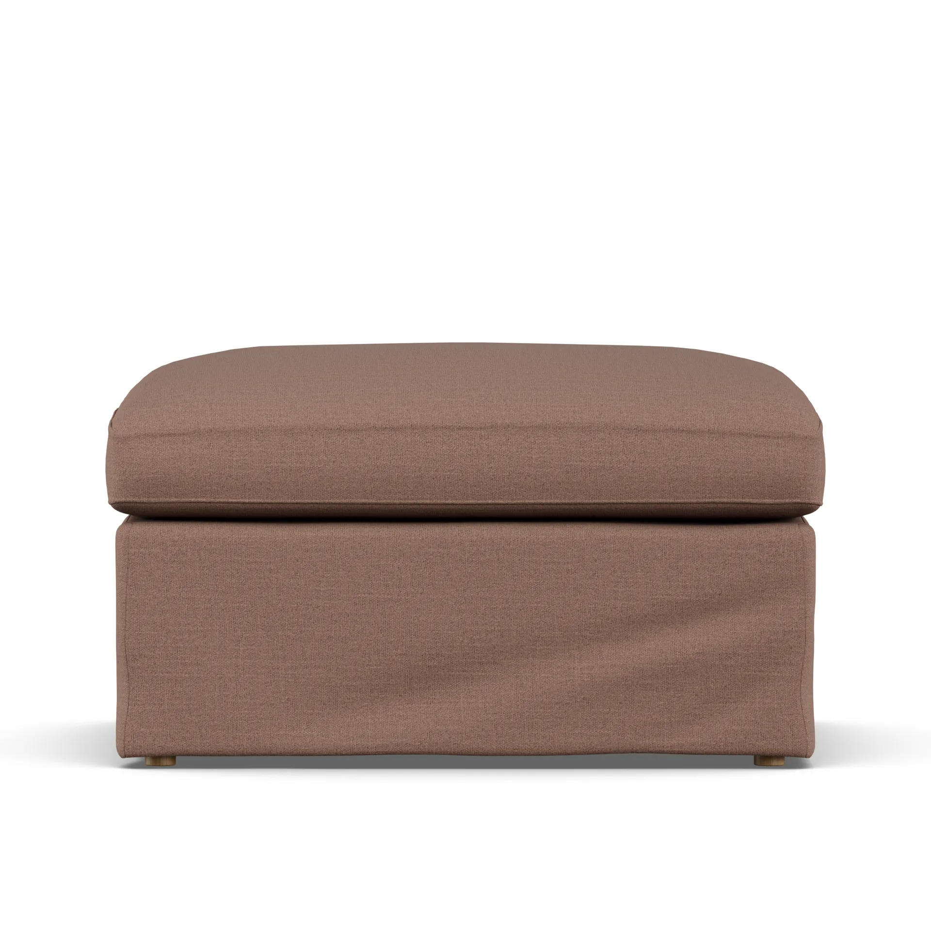 Linnevik 脚凳, Same 锈红色 6675-白色-oiled 自然木色, with skirt 1898