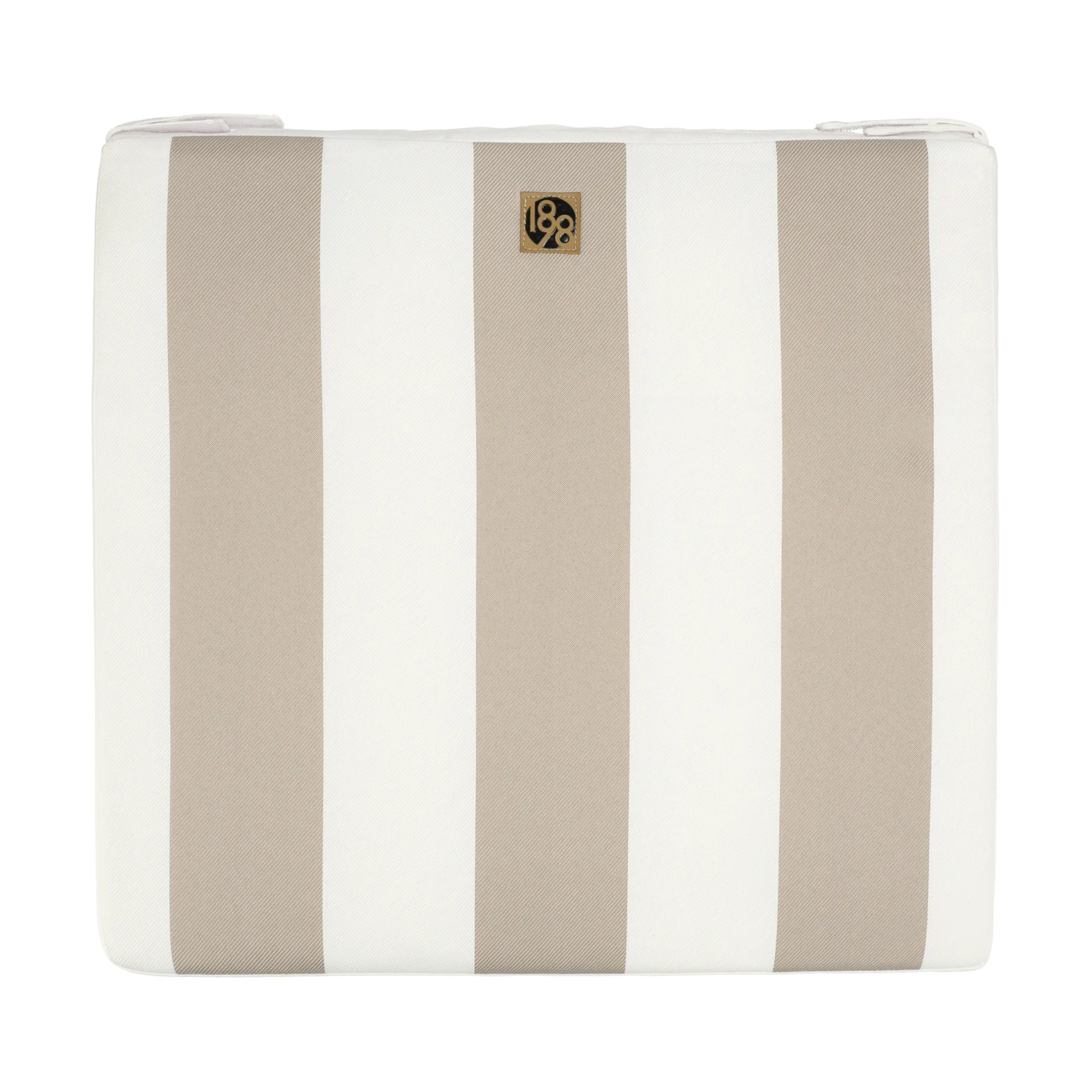 Lunda 座垫 42x45 cm, 灰褐色条纹 1898