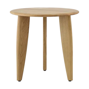Lyckeby 咖啡桌 Ø45x44cm - 天然涂漆橡木 - 1898
