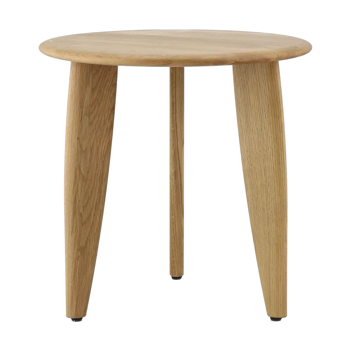 Lyckeby 咖啡桌 Ø45x44cm - 天然涂漆橡木 - 1898
