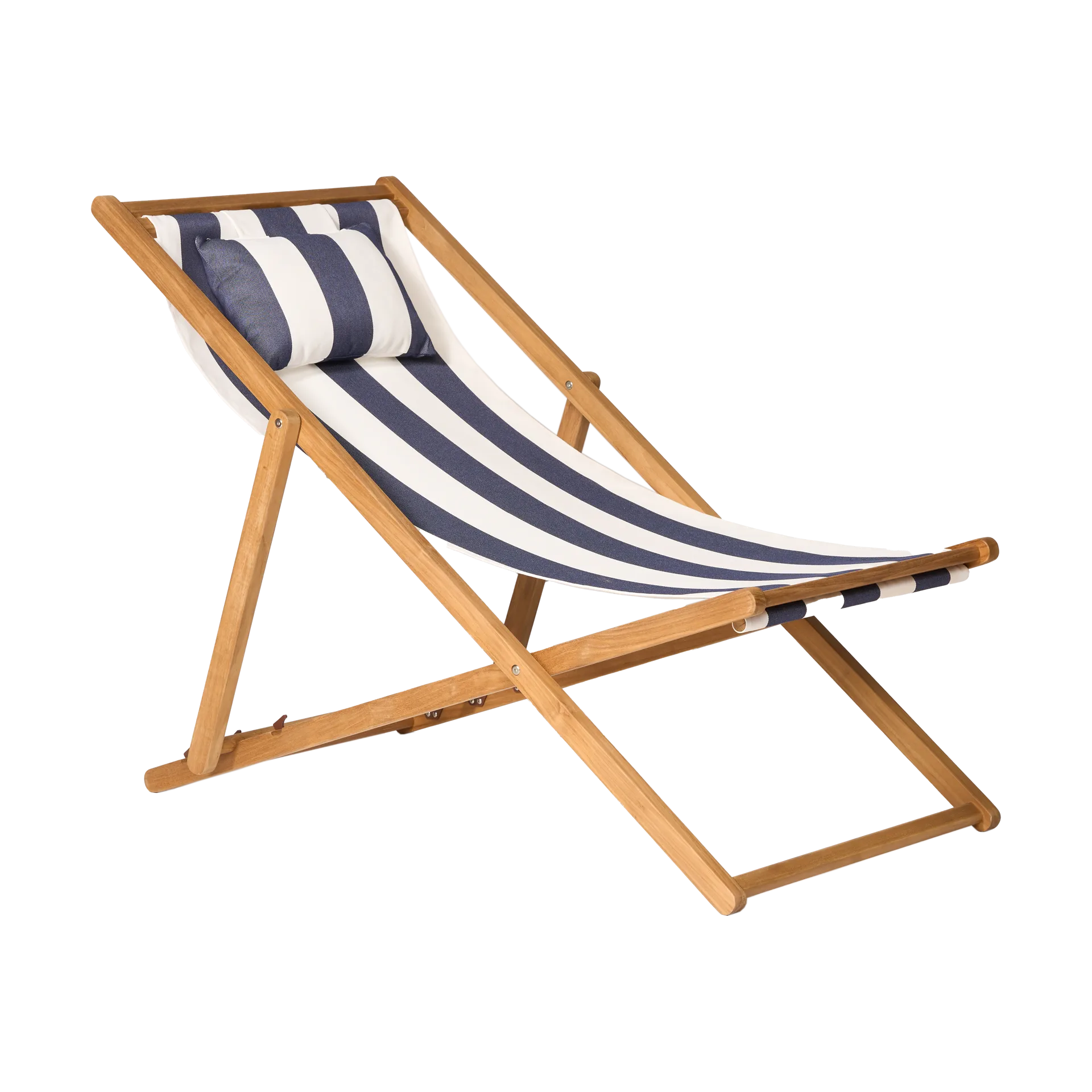 Lyckesand sun 椅子, Teak-蓝色 1898