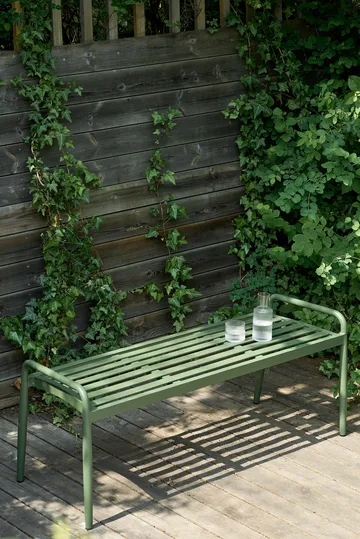 Messina 长椅 51x124 cm - 苔藓绿 - 1898