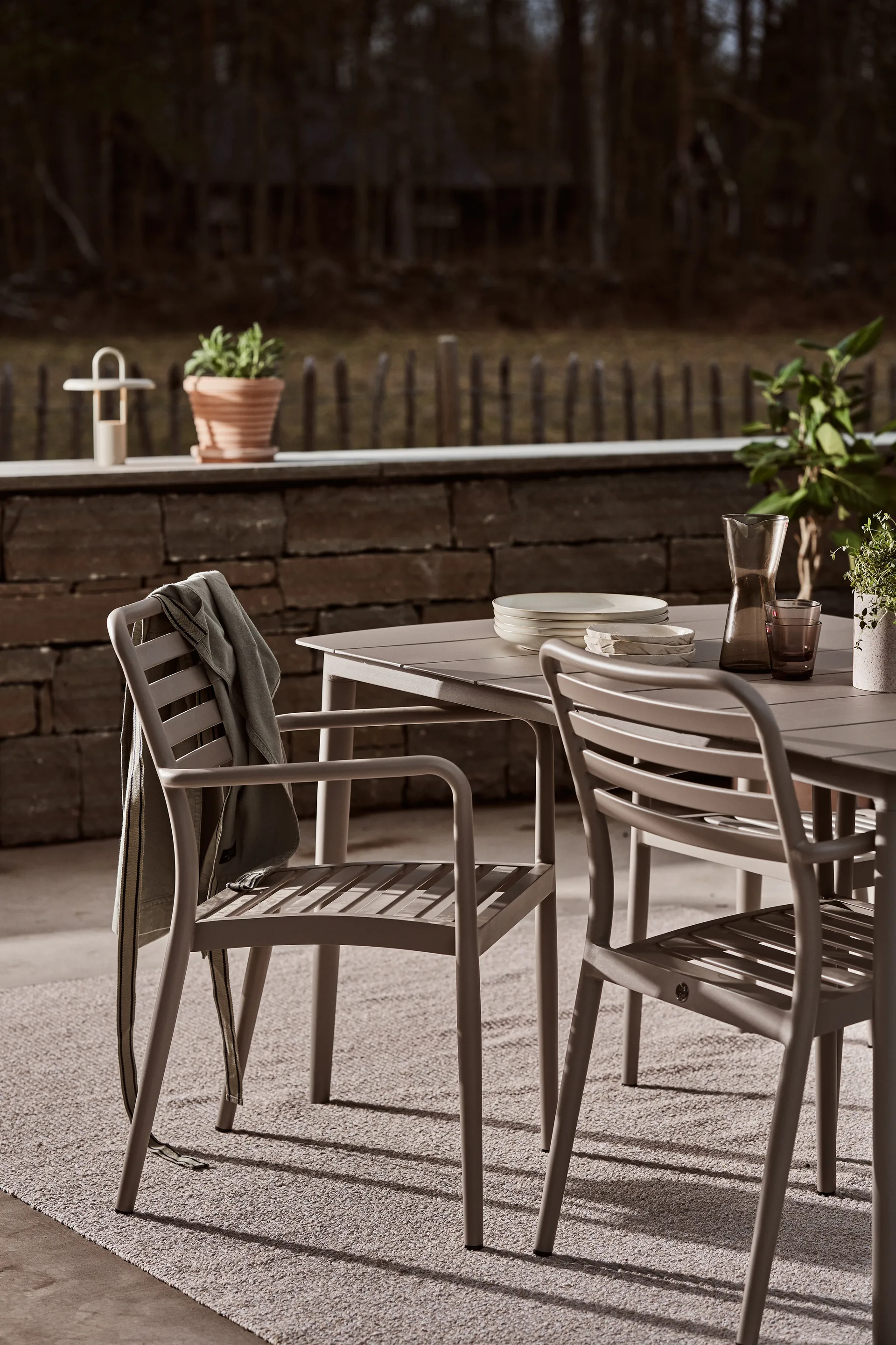 Messina 椅子, Taupe 1898