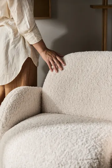 Mo 扶手椅 with swivel function - Glore 白色 1243 - 1898