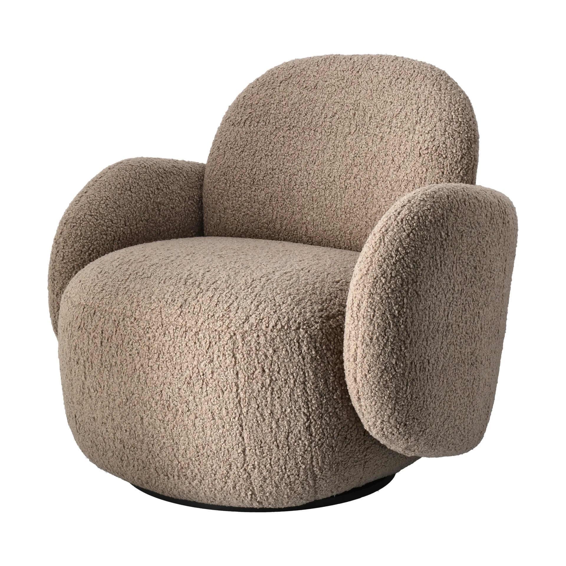 Mo 扶手椅 with swivel function, Glore 褐色 1898