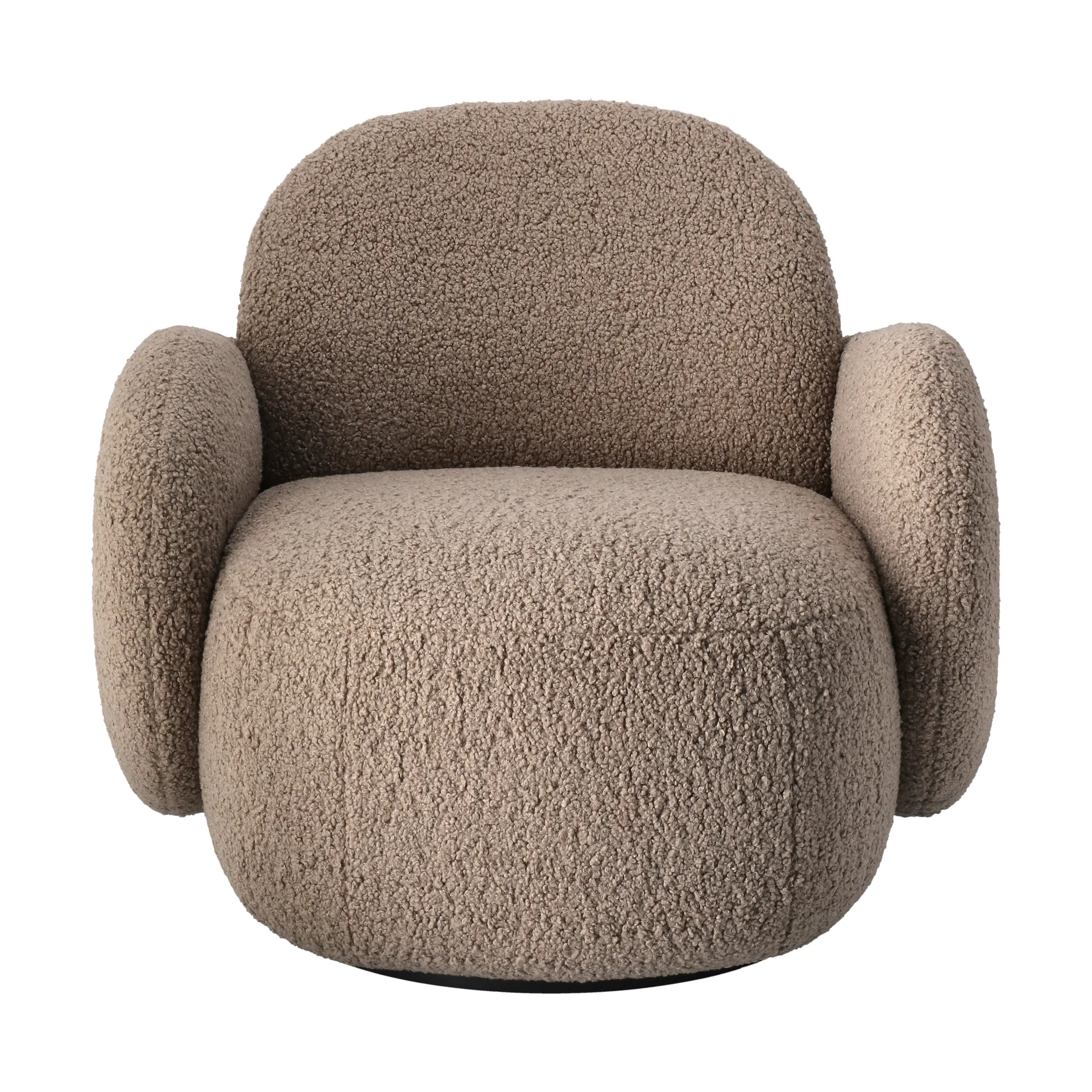 Mo 扶手椅 with swivel function, Glore 褐色 1898