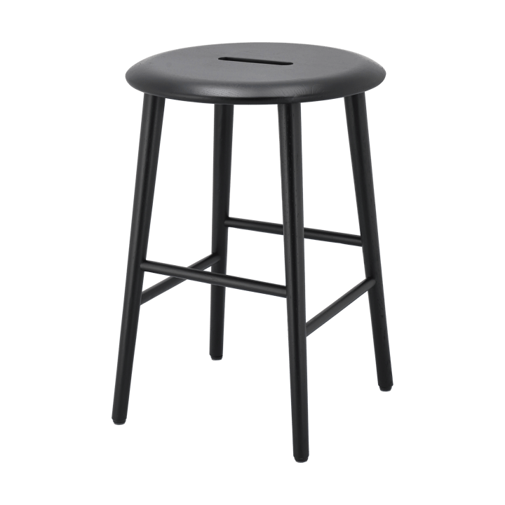 Norrabo 凳 45 厘米 - Black lacquered oak - 1898