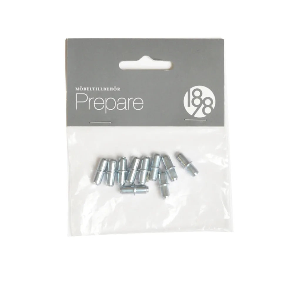 Prepare 层板置物架支撑件, 铬色_5x16mm_10 st 1898
