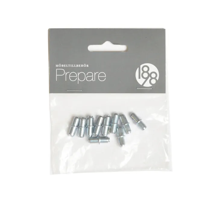Prepare 层板置物架支撑件 - 铬色_5x16mm_10 st - 1898