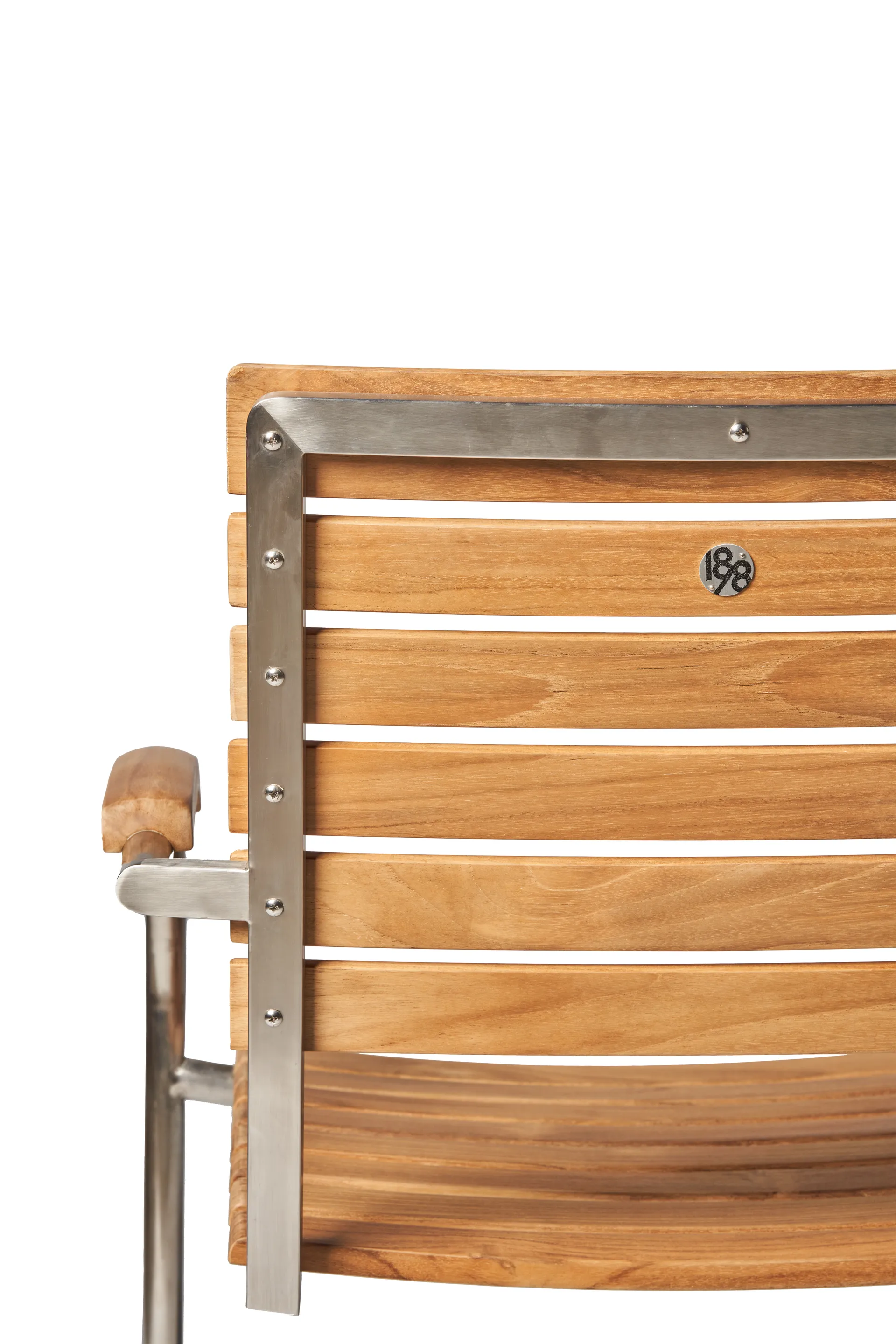 Rörvik dining 椅子, Teak-不锈钢 1898