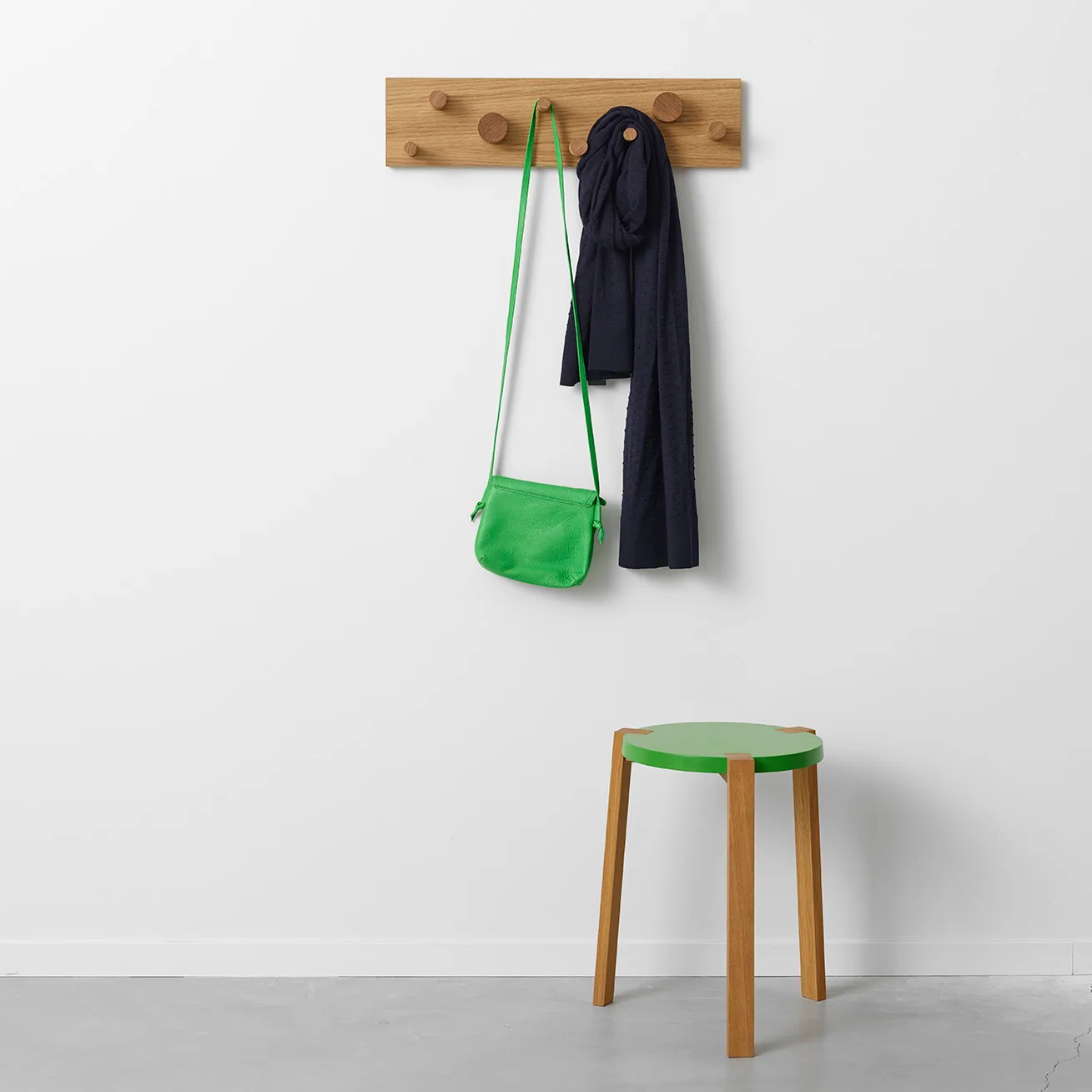 Fellow 衣架/架子, 自然木色 A2