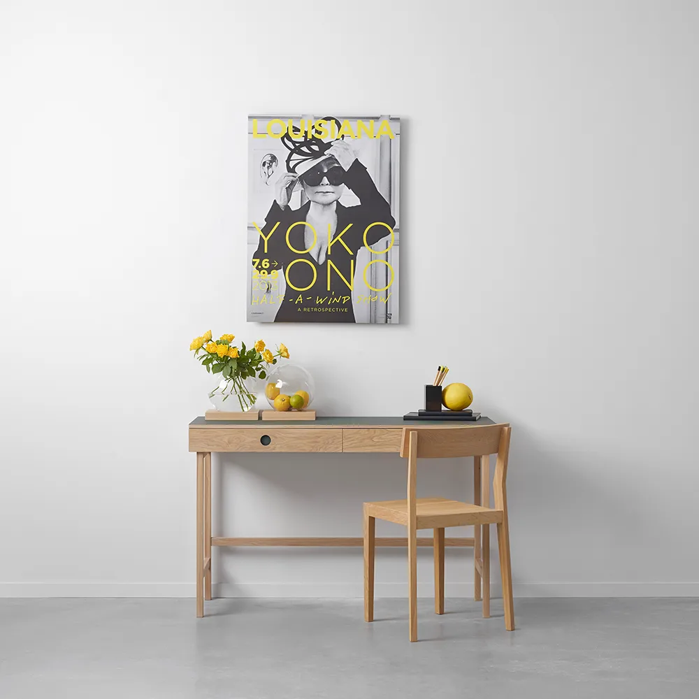 Space decoration, Oiled oak, glass A2