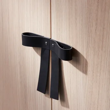 The Bow 橱柜 - 白色油面橡木_黑色 - A2