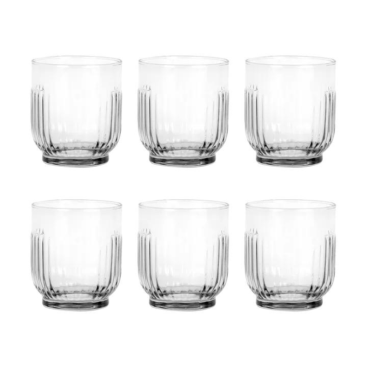 Aida 玻璃杯330ml 6件 - 透明 - Aida