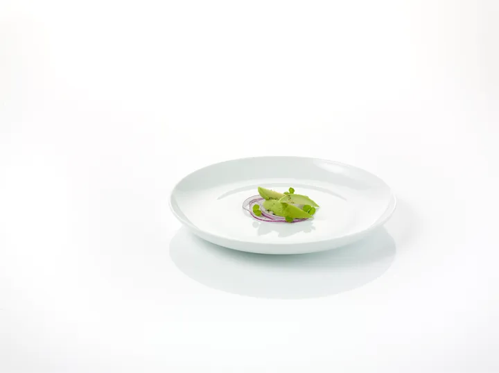 Atelier 哑光餐盘 Ø22 cm 4-pack - 超白色 - Aida