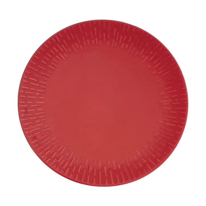 Confetti 五彩纸系列 盘 - 辣椒红_Ø27.5cm - Aida