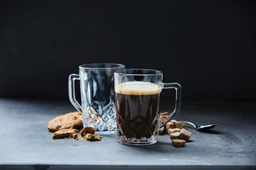 Harvey 带柄咖啡杯275ml 4件装 - 透明 - Aida