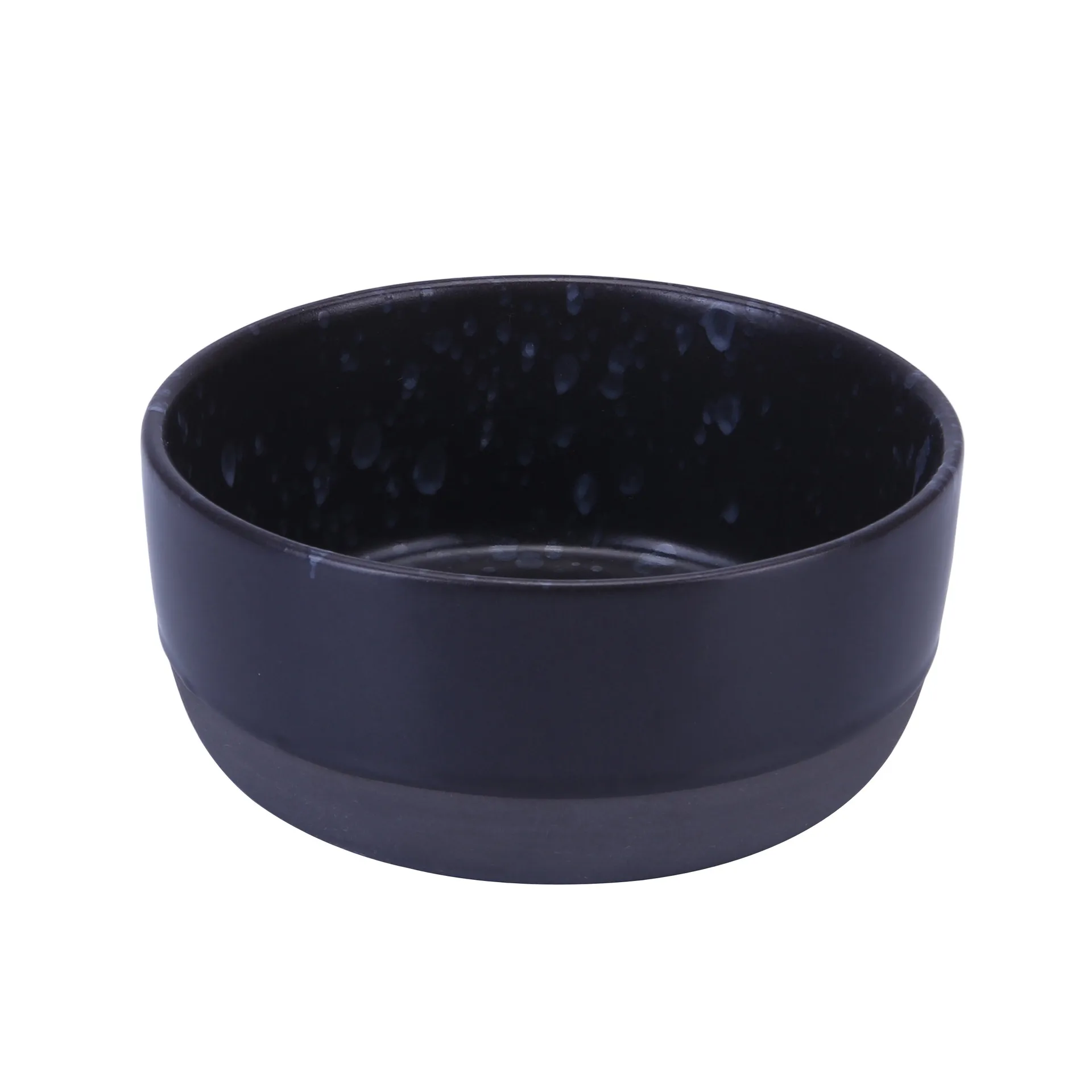 Raw 碗 Ø13.5cm, 黑色带圆点 Aida