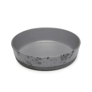 Raw 汤盘 Ø19.4cm - 灰色 with dots - Aida